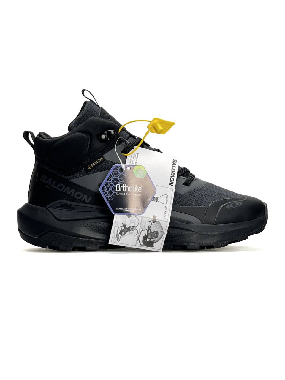 Salomon Elixir Activ Fur Black Grey