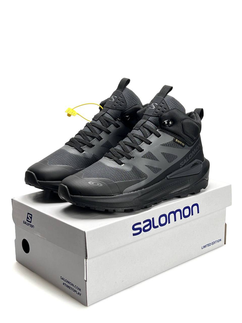 Salomon Elixir Activ Fur Black Grey