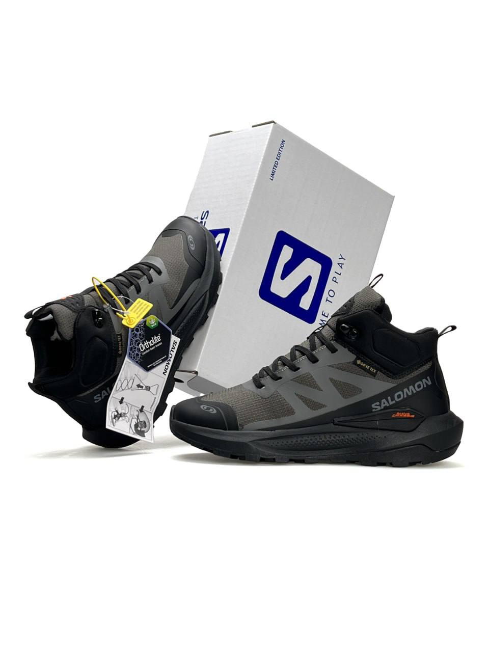 Salomon Elixir Activ Fur Black Taupewood