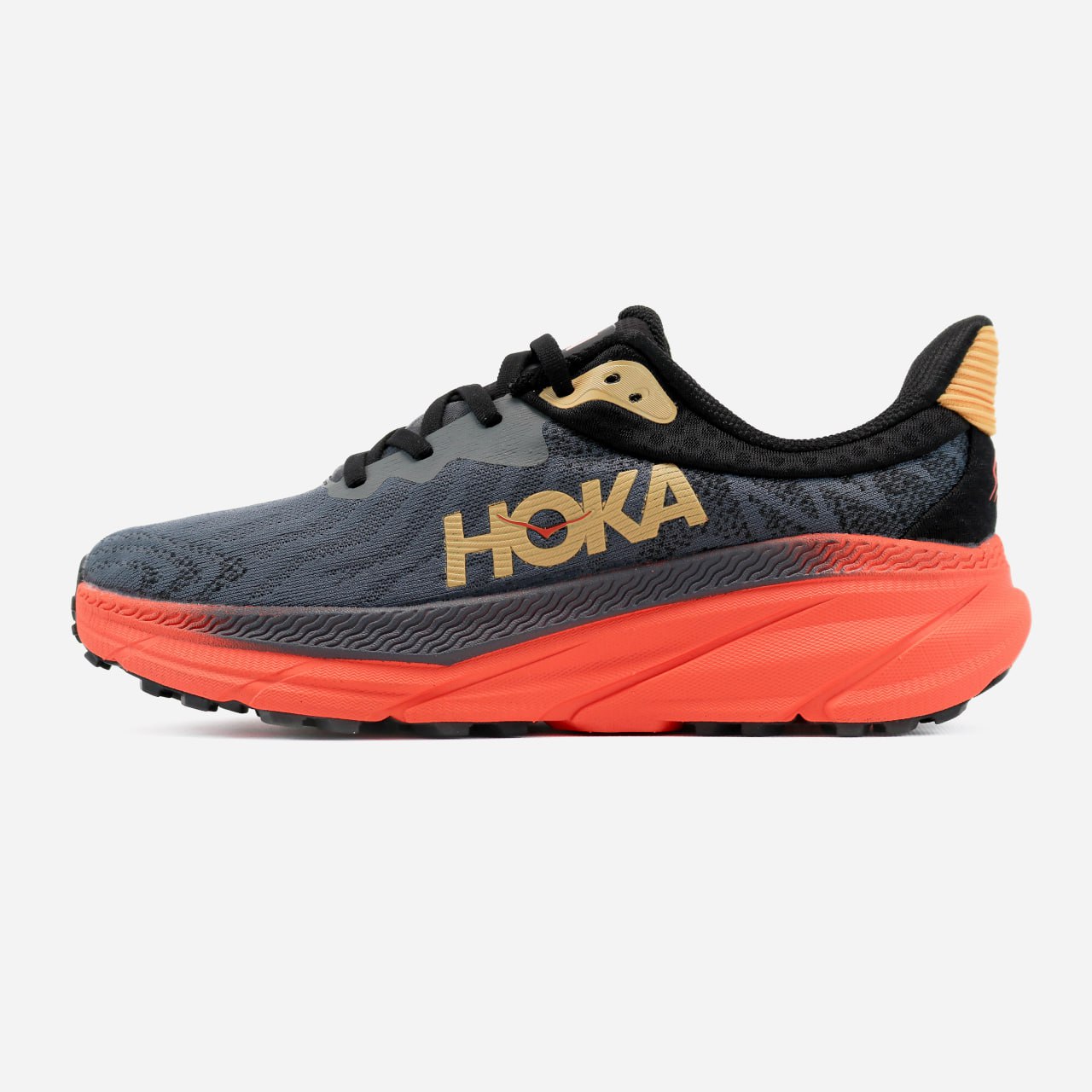 Hoka Challenger ART 7 Grey Black Yellow Orange