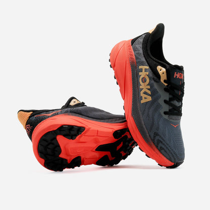 Hoka Challenger ART 7 Grey Black Yellow Orange