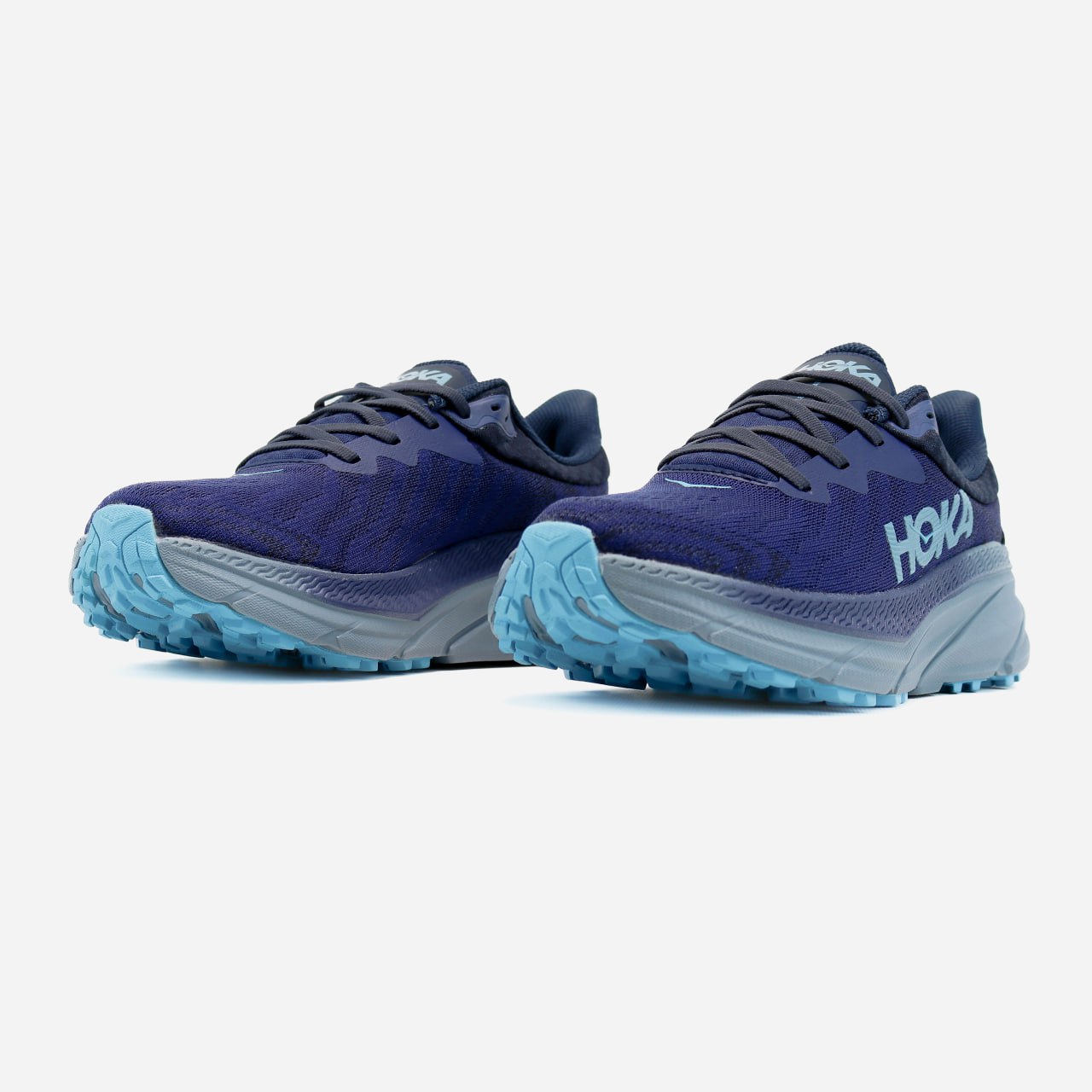 Hoka Challenger ART 7 Grey Black Blue