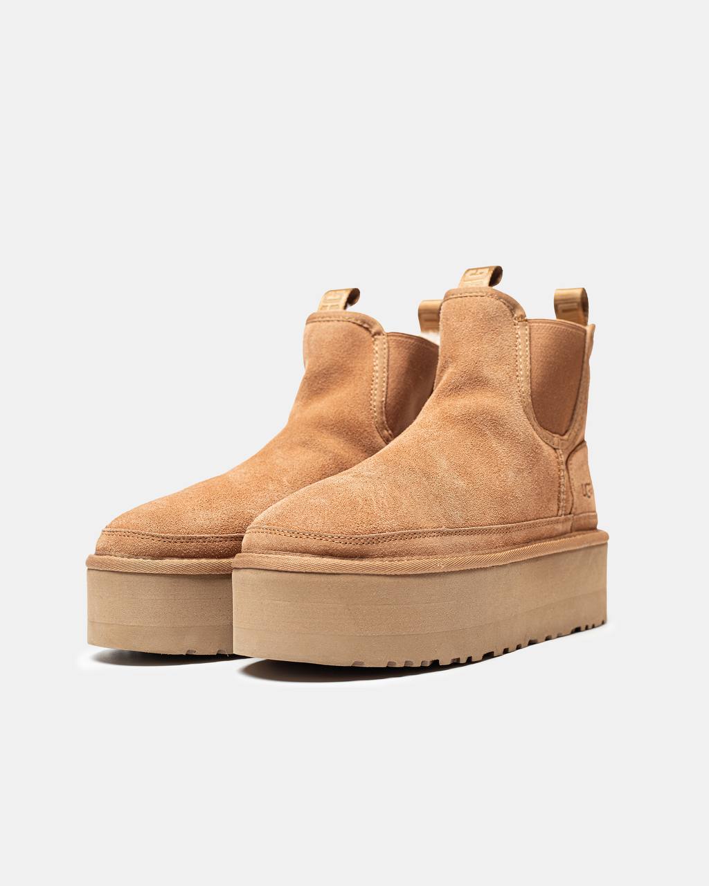 UGG Neumel Platform Chealsea Ginger