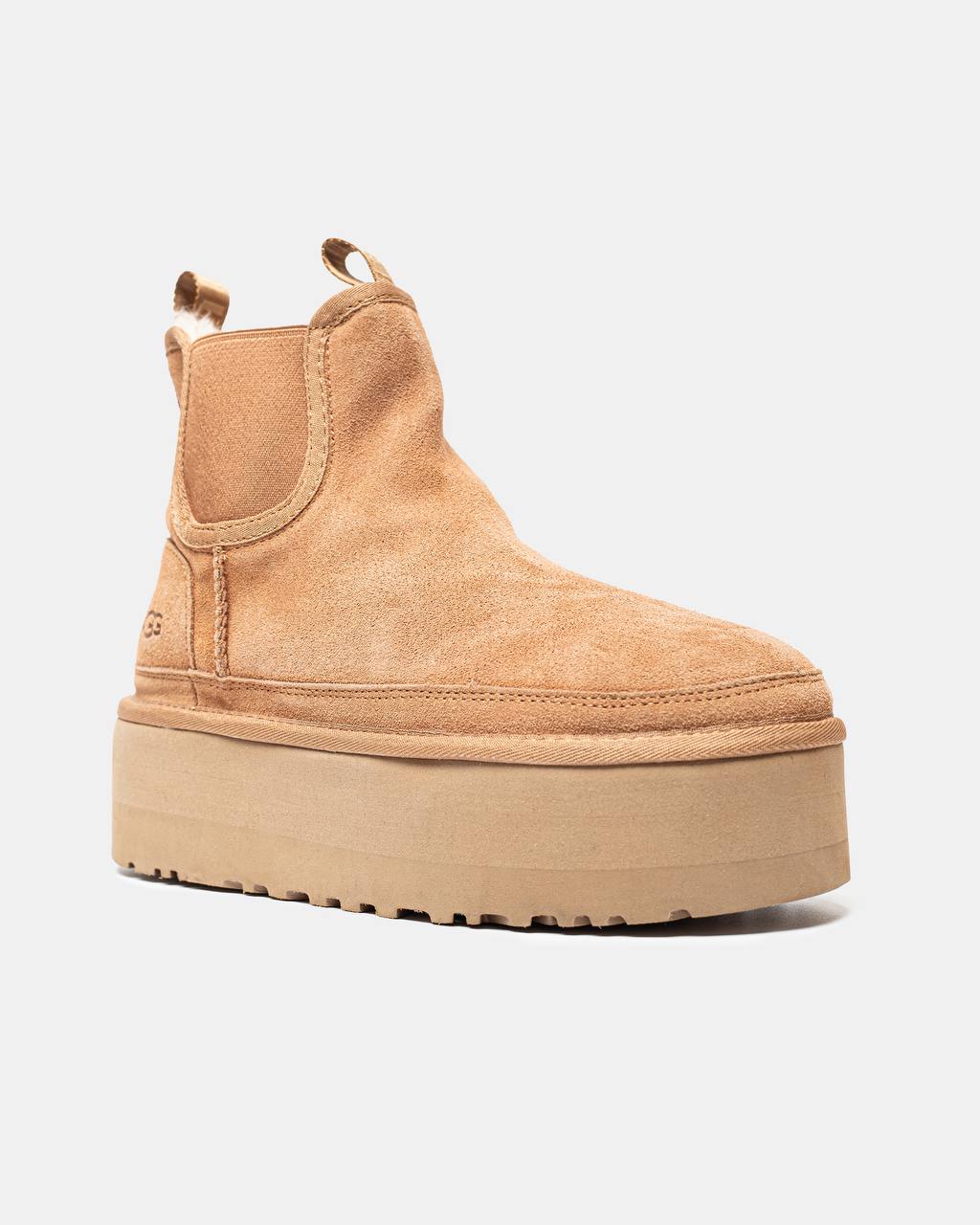 UGG Neumel Platform Chealsea Ginger