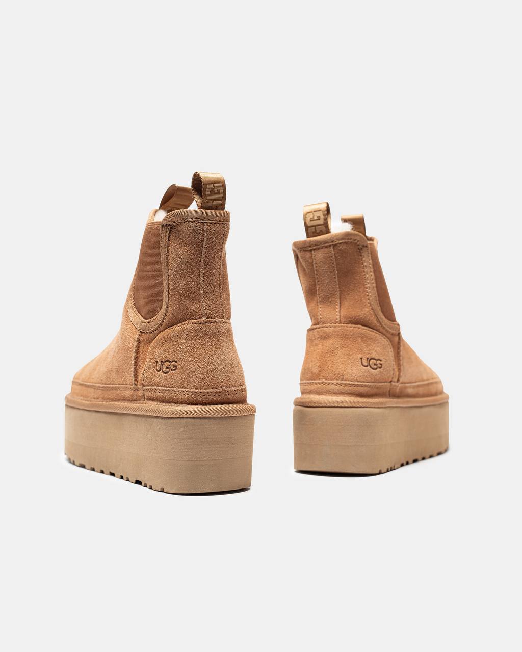 UGG Neumel Platform Chealsea Ginger