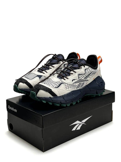 Reebok Zig Kinetica 2.5 Edge Gore-Tex Beige Navy