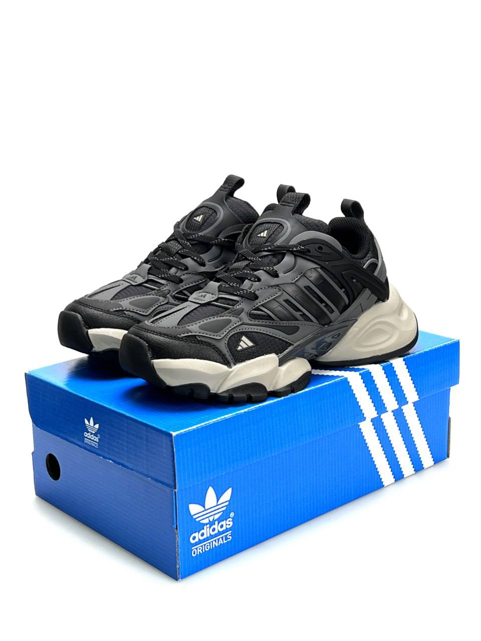 Adidas XLG Runner Deluxe GTX (Gore-Tex) Grey Black Beige