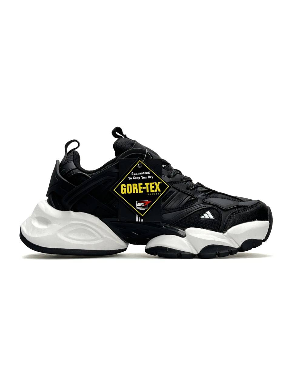 Adidas XLG Runner Deluxe GTX (Gore-Tex) Black White