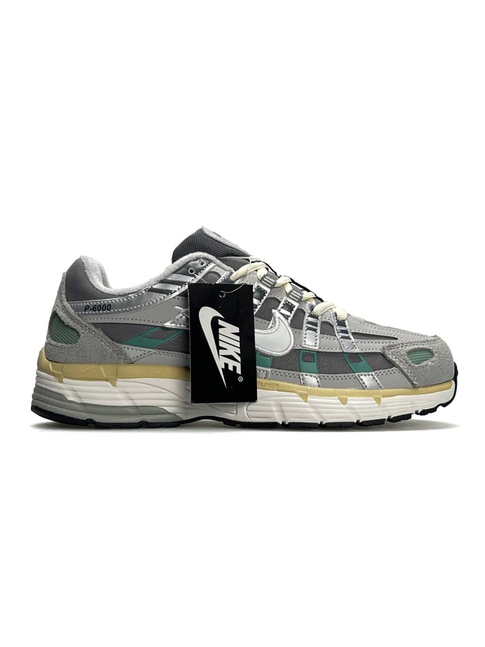 Nike P-6000 GTX (Gore-Tex) Grey White Mint