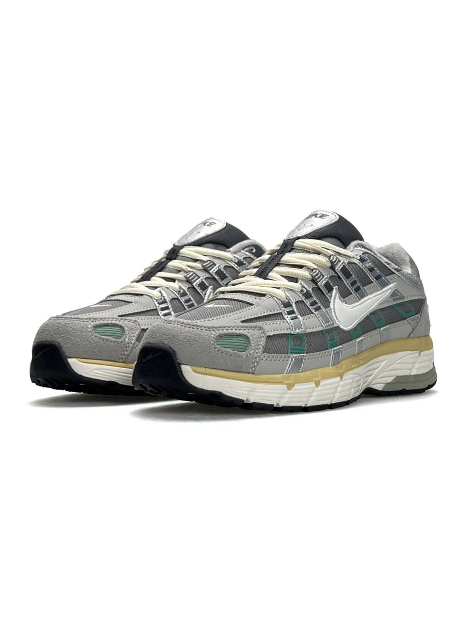 Nike P-6000 GTX (Gore-Tex) Grey White Mint