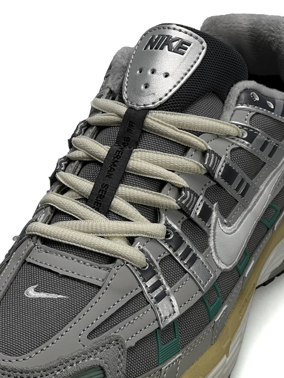 Nike P-6000 GTX (Gore-Tex) Grey White Mint