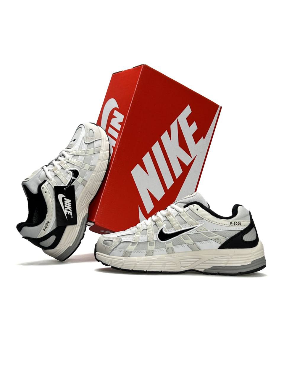 Nike P-6000 GTX (Gore-Tex) Beige White Black