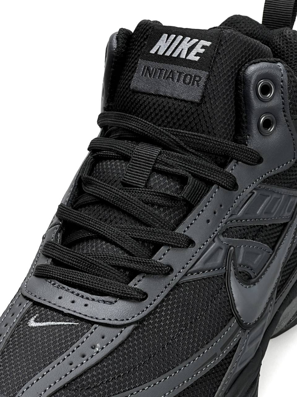 Nike Initiator High Fur Black Grey