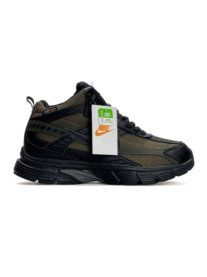 Nike Initiator High Fur Khaki Black