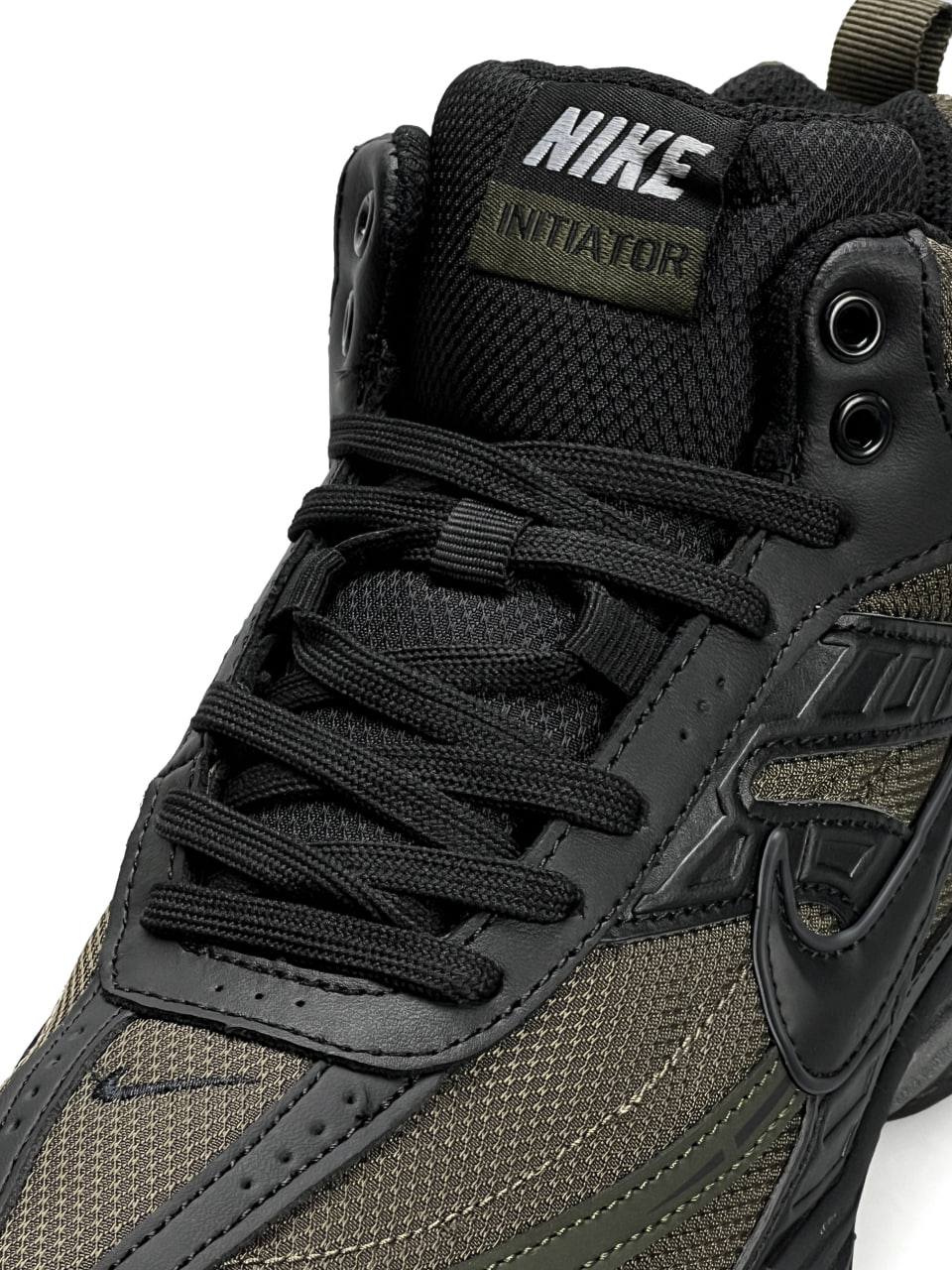 Nike Initiator High Fur Khaki Black