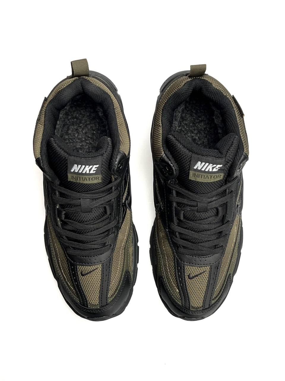 Nike Initiator High Fur Khaki Black