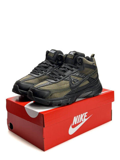 Nike Initiator High Fur Khaki Black