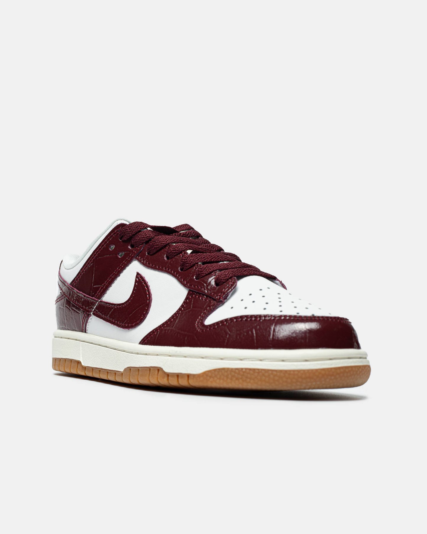Nike SB Dunk Low Lx Bordo fj2260 Beige / Dark Team Red and Phantom / Burgundy Croc