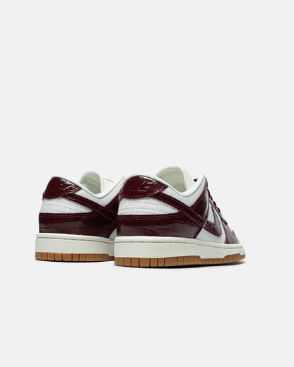Nike SB Dunk Low Lx Bordo fj2260 Beige / Dark Team Red and Phantom / Burgundy Croc
