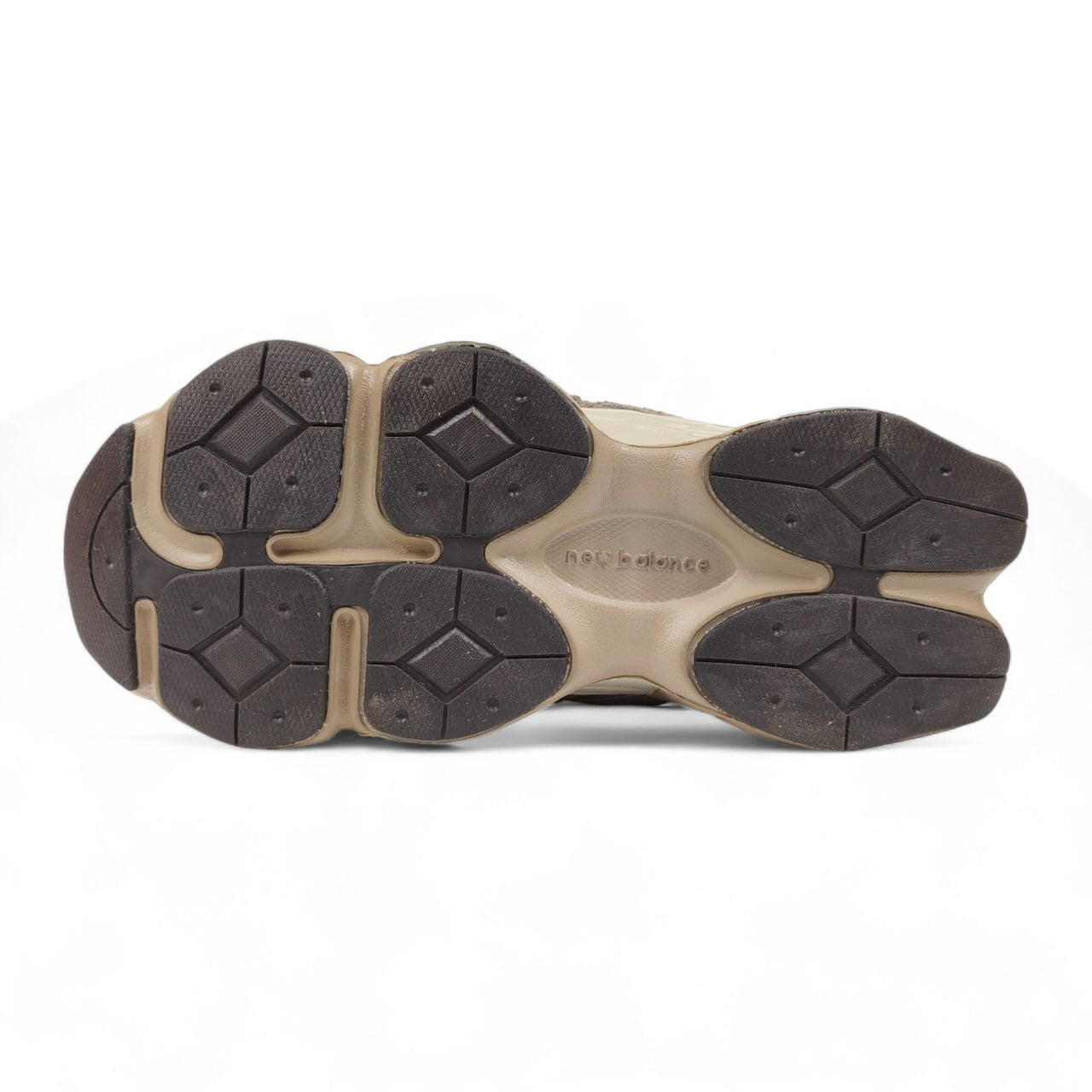 New Balance 9060 Mid Fur Mushroom Brown