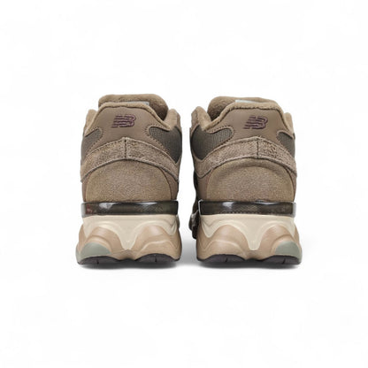 New Balance 9060 Mid Fur Mushroom Brown