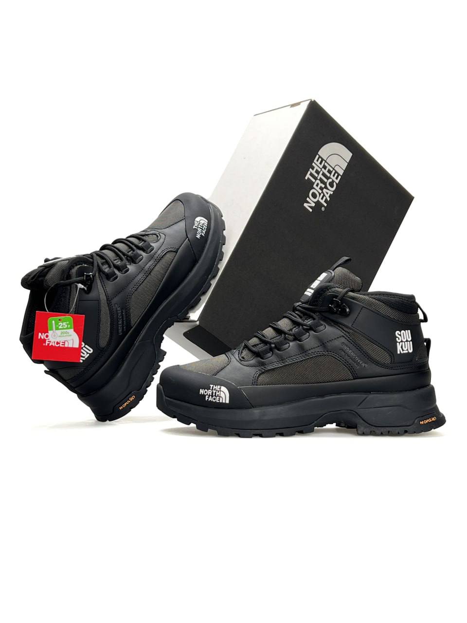 The North Face x SOUKUU Glenclyffe Fur Black Khaki