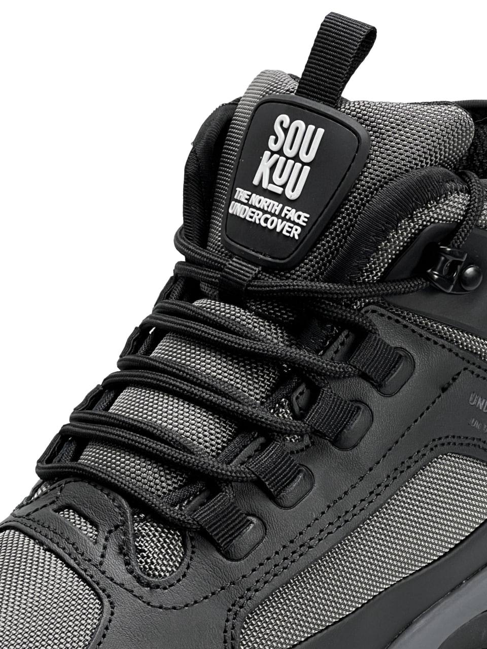 The North Face x SOUKUU Glenclyffe Fur Grey Black – cro.ua