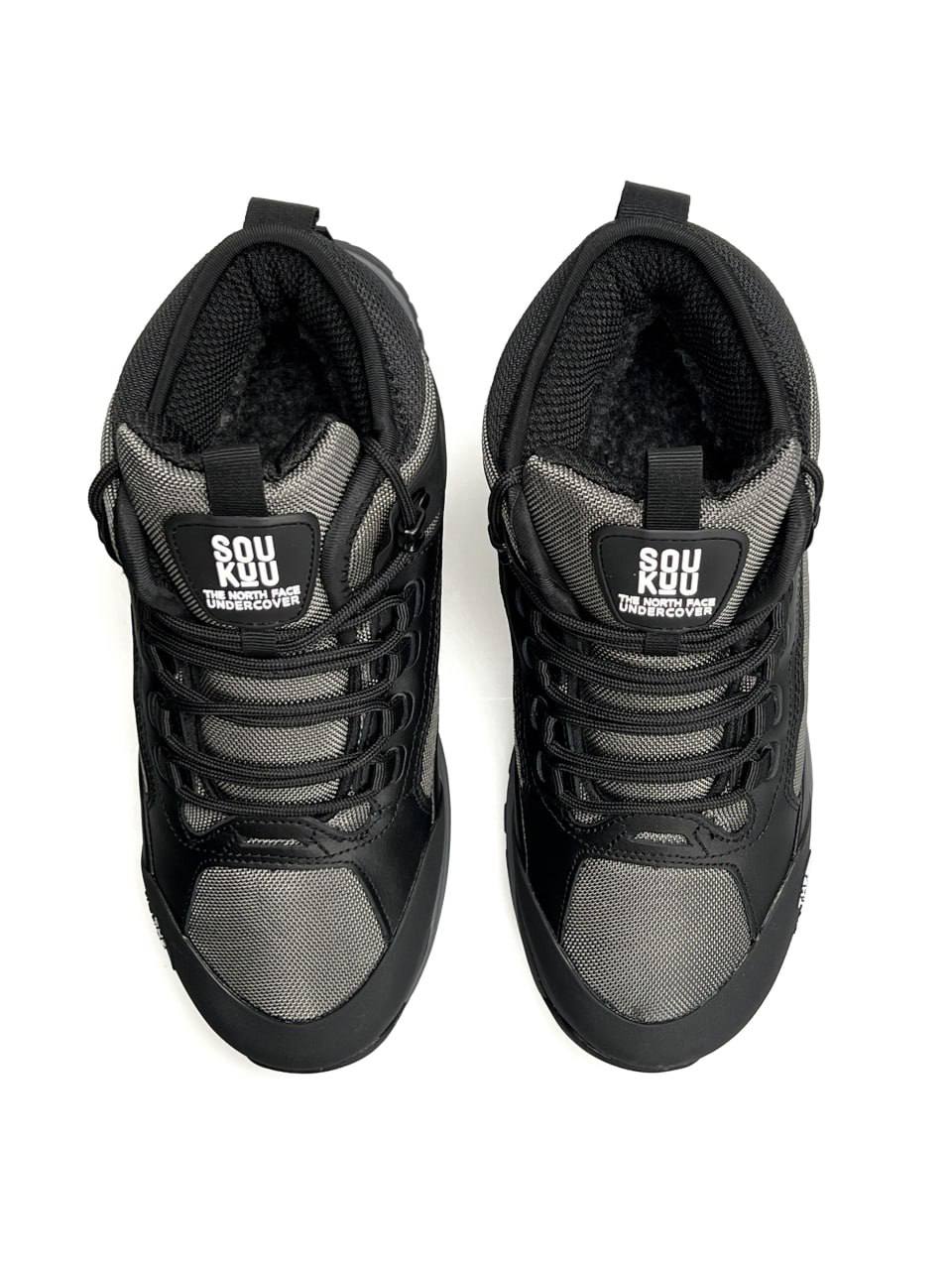 The North Face x SOUKUU Glenclyffe Fur Grey Black – cro.ua