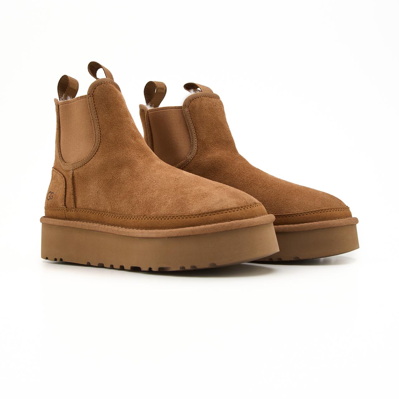 Ugg Neumel Platform Chelsea Chestnut