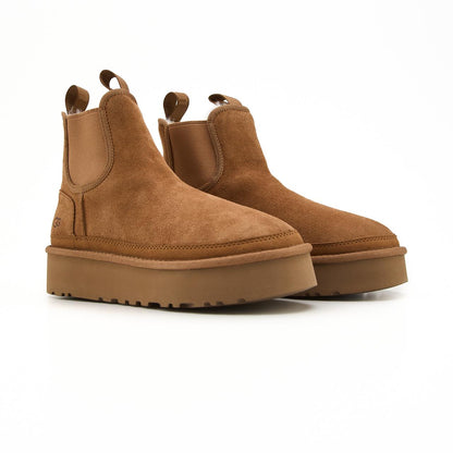 Ugg Neumel Platform Chelsea Chestnut