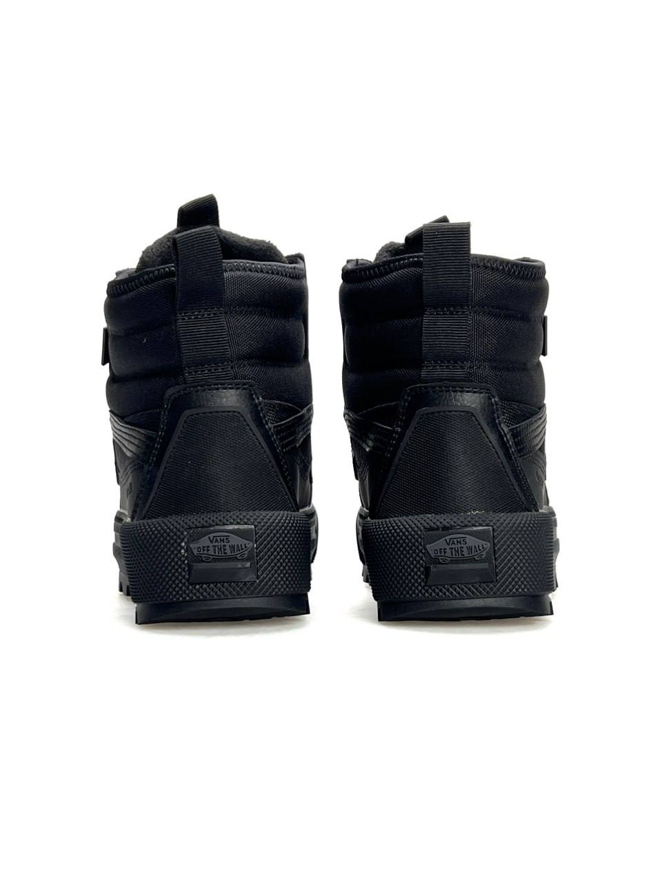 Vans Old Skool MTE-1 HI / Sk8-Hi MTE-3 Fur All Black