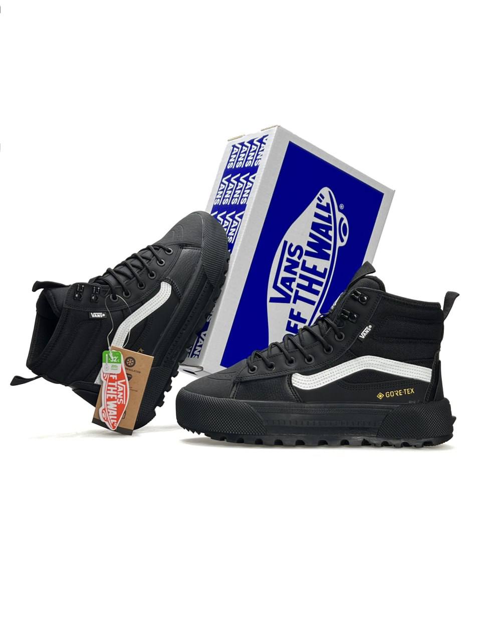 Vans Old Skool MTE-1 HI / Sk8-Hi MTE-3 Fur Black White