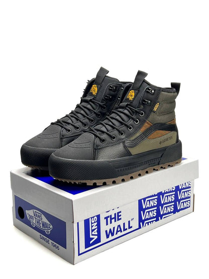 Vans Old Skool MTE-1 HI / Sk8-Hi MTE-3 Fur Black Khaki