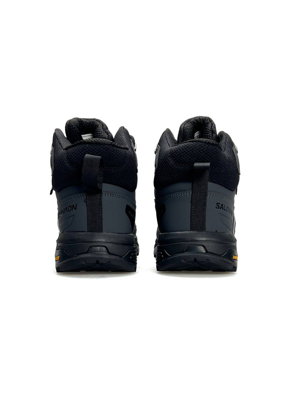 Salomon X Ultra 4 Mid Fur Grey Black