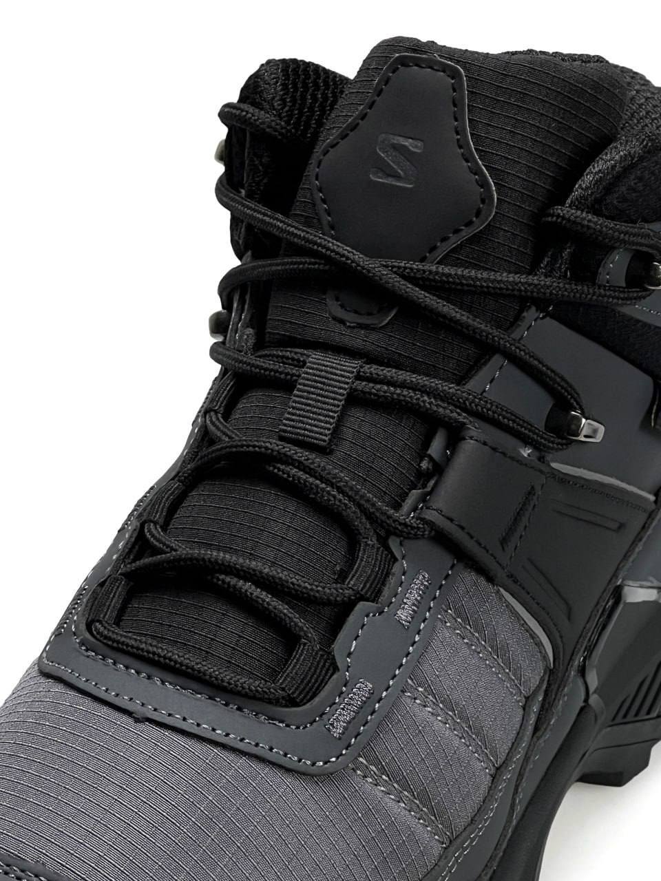 Salomon X Ultra 4 Mid Fur Grey Black