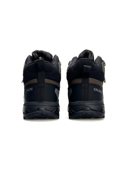 Salomon X Ultra 4 Mid Fur Black Brown