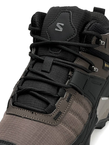 Salomon X Ultra 4 Mid Fur Black Brown
