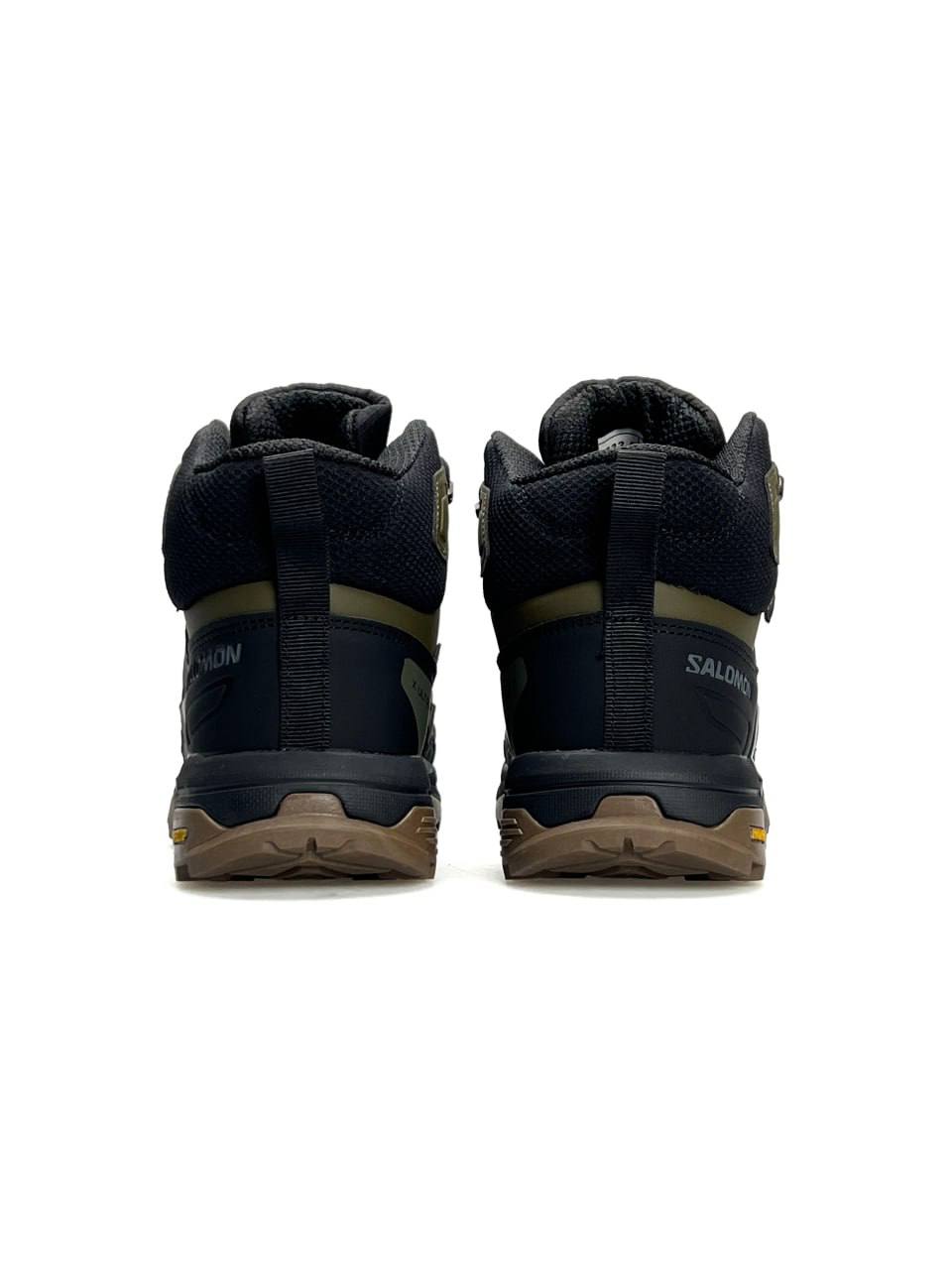 Salomon X Ultra 4 Mid Fur Khaki Black