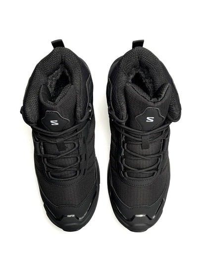 Salomon X Ultra 4 Mid Fur Black