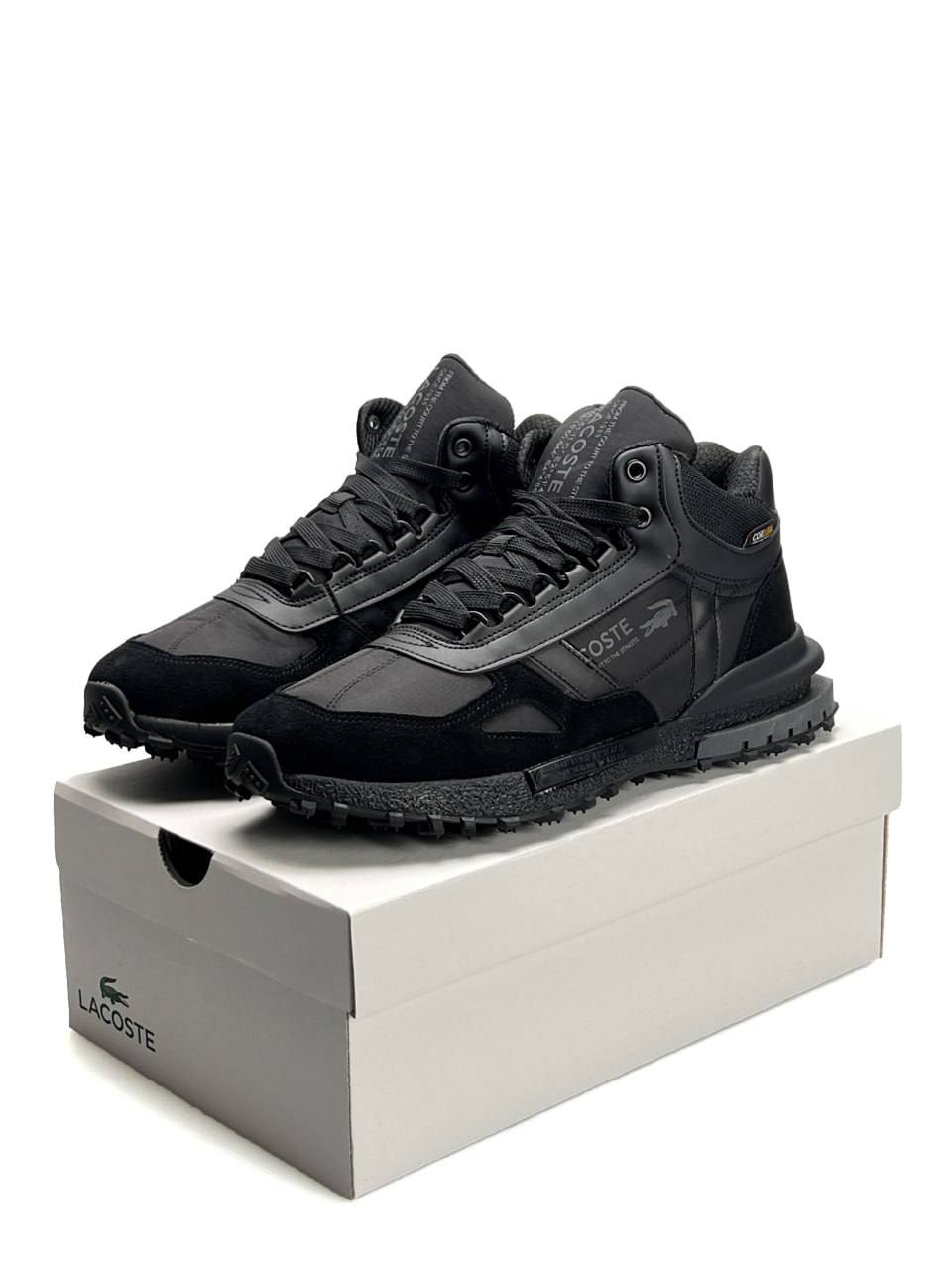 Lacoste Elite Active High Fur All Black