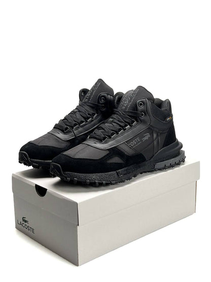 Lacoste Elite Active High Fur All Black