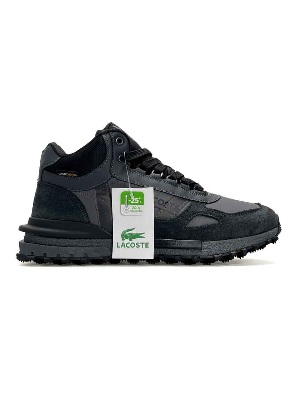 Lacoste Elite Active High Fur Dark Grey