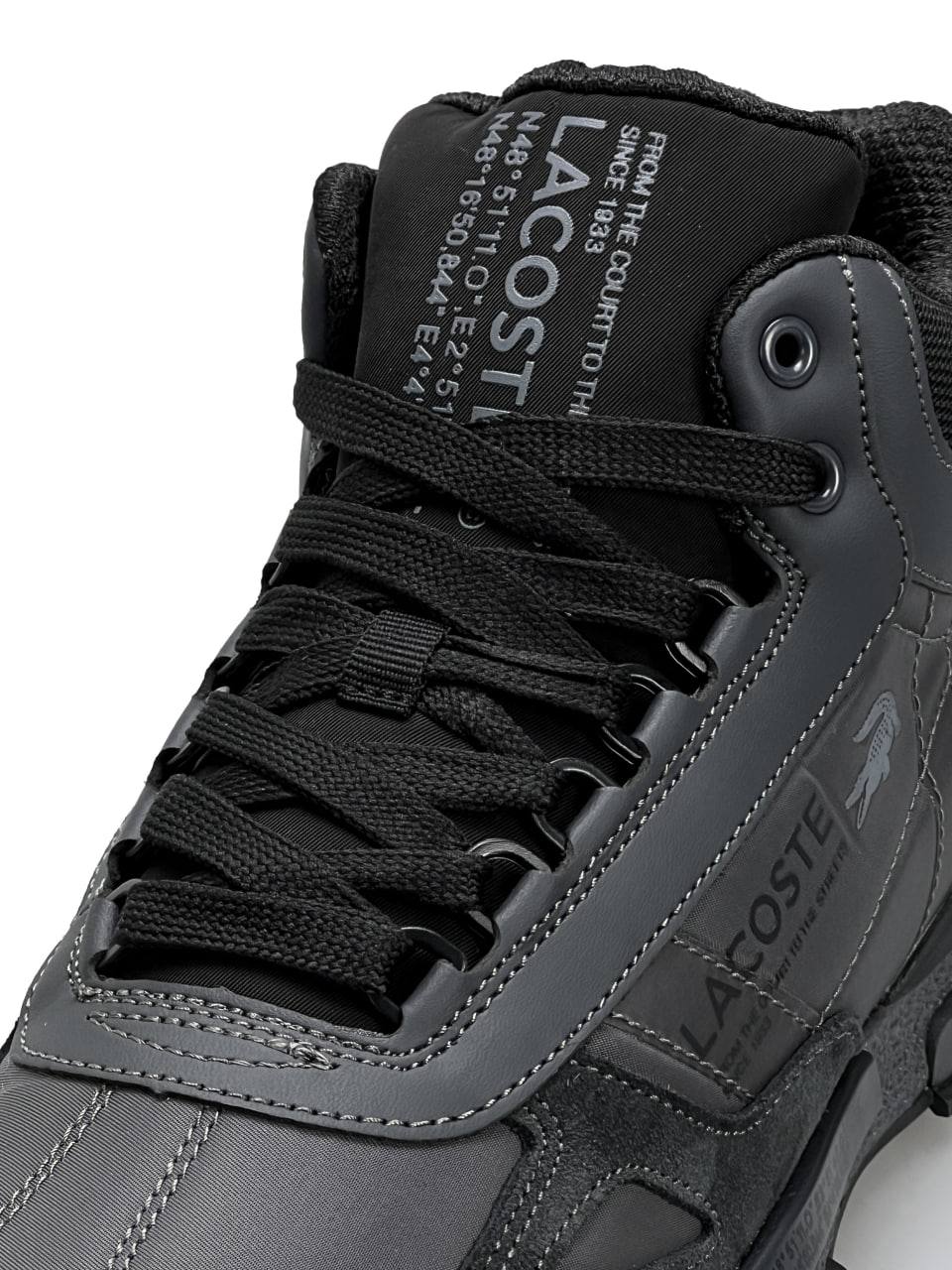 Lacoste Elite Active High Fur Dark Grey