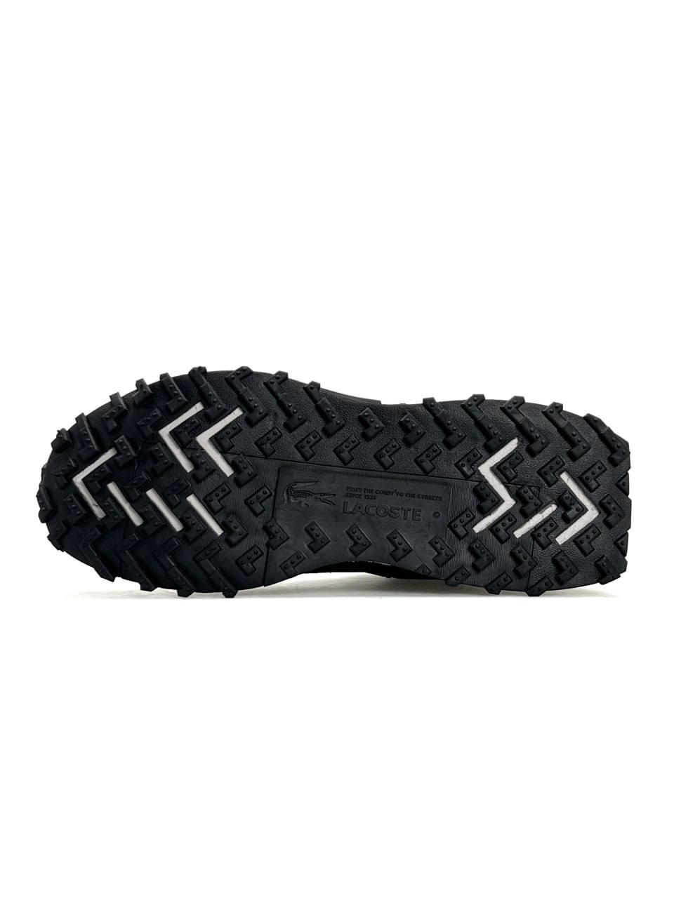 Lacoste Elite Active High Fur Black White