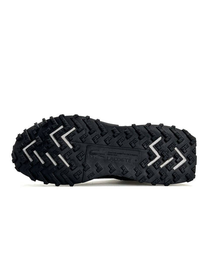 Lacoste Elite Active High Fur Black White