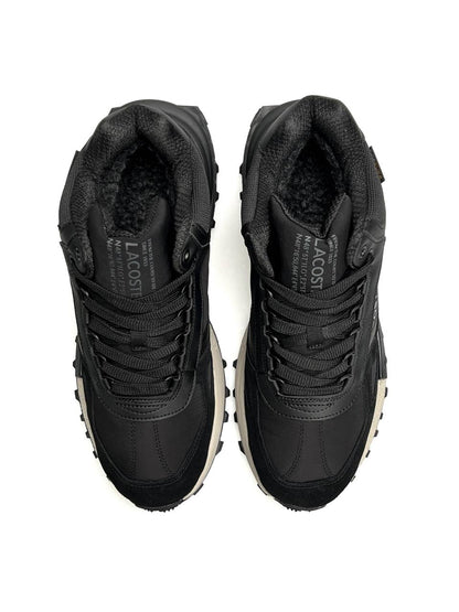 Lacoste Elite Active High Fur Black Beige