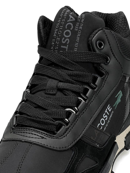 Lacoste Elite Active High Fur Black Beige