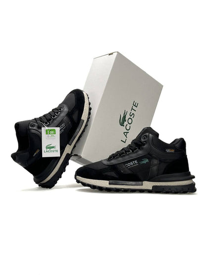 Lacoste Elite Active High Fur Black Beige