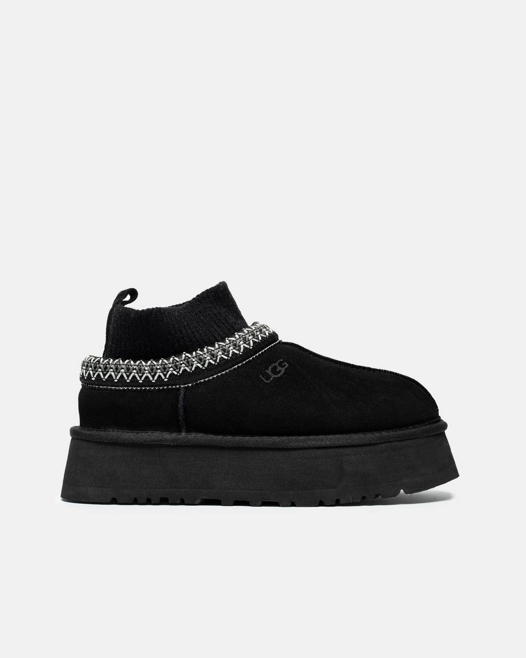 UGG Tazz Platform Sock Black