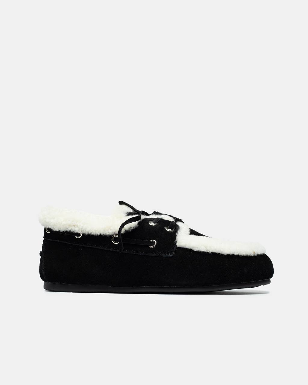 Miu Miu Loafers Winter Black